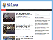 Tablet Screenshot of fikrulakbar.org